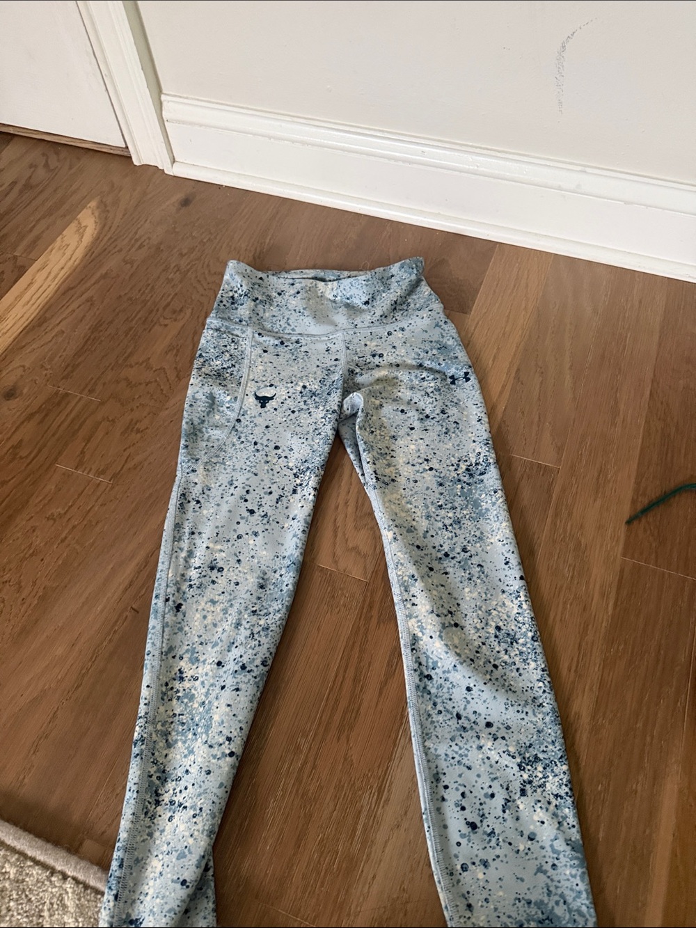 Under Armour Blue Speckled High-Rise Jeggings